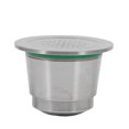 thumbnail image 2 of ZOUSSIQI Capsule de Café Réutilisable en Acier Inoxydable avec Cuillère Compatible avec Machine Nespresso JU316-139553, 2 of 10