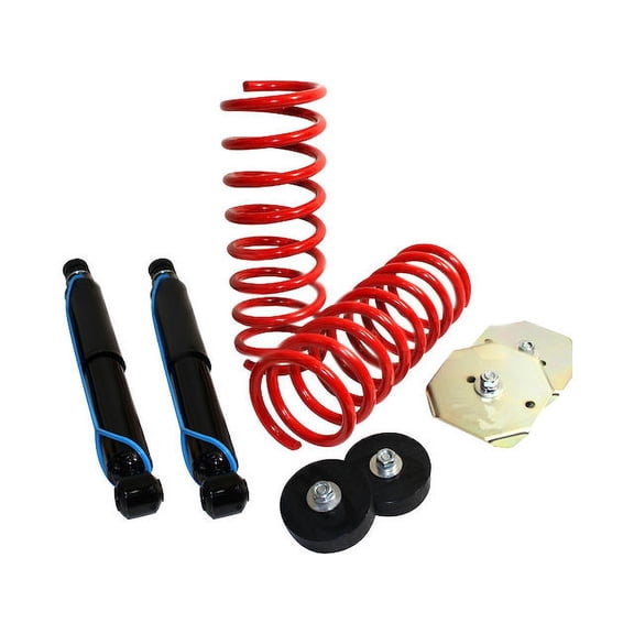 Rear Air Spring to Coil Spring Conversion Kit - Compatible with 2003 - 2009 GX470 2004 2005 2006 2007 2008