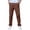 Brown, variant on Boys School Uniform Pants Stretch Pull On Bottom Kids Elastic Waist Straight Leg Trousers Girl Hign Waisted Preppy Clothes