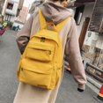 thumbnail image 4 of MesaSe Casual Canvas Backpack Large Capacity School Bag Lightweight Women Backpack, 4 of 4