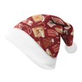 thumbnail image 4 of LIZUOJUN Under $5 Santa Hat For Adults Snug Fit Gentle On Skin Holiday Outfit Cold Weather Wear Holiday Present Soft Knit Cozy Warmth Breathable Knit Lightweight Design, M, 4 of 4