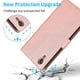 thumbnail image 4 of Funda tipo cartera de PU con tapa para iPhone XR, estilo ejecutivo, con cordón, ranuras para tarjetas, función atril, compatible con carga magnética, anticaídas y protección total., 4 of 5