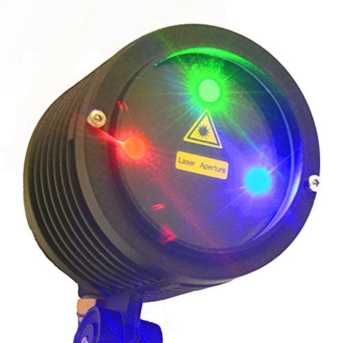 Outdoor Laser Show System Red Green and Blue Garden Landscape Accent Light 