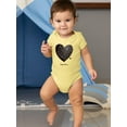 thumbnail image 2 of Spooky Heart W Spiderweb Bodysuit Infant -Image by Shutterstock,  12 Months, 2 of 4