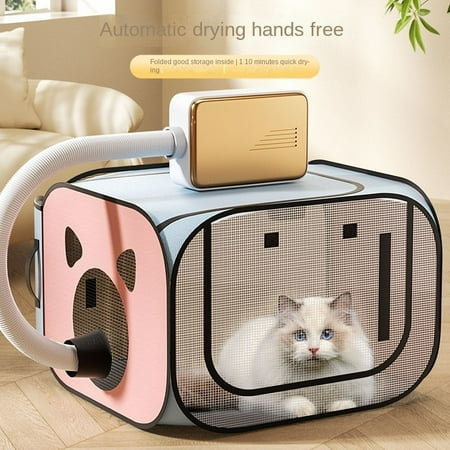 Special drying box for pets  hair blowing artifact  wet hair dryer for dogs and cats  household automatic pet drying bag  thickened direct sales
