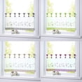 thumbnail image 3 of Cortinas de Media ventana bordadas BLESIY para privacidad Cortina corta Gris 60x120cm, 3 of 8