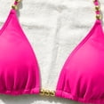 thumbnail image 6 of UAYOTSE Summer Underwire Bikini Top for Women, Supportive Push Up Swim Bra, Classic Triangle Bathing Suit Top for Pool Party and Beach Days,Sizes S, 6 of 9