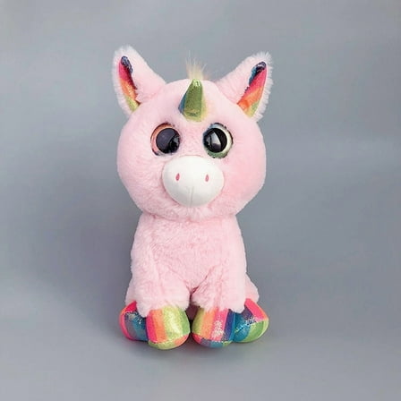 Cute Sparkling Unicorn Plush Toy (Pink)