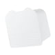 thumbnail image 1 of Caja de almacenamiento de pared para toallas sanitarias femeninas con 2 compartimentos para algodón Blanco, 1 of 5