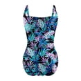 thumbnail image 5 of PMVFHDE Pièce Maillot de Bain pour Femmes Maillot Confortable Bleu Foncé,L, 5 of 5