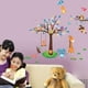 thumbnail image 3 of Animal Wall Decals Cartoon Forest Animals Wall Stickers for Bedroom, 3 of 4