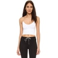 thumbnail image 1 of Top Corto Sin Costuras de Tirantes Finos Free People Blanco XS-SM, 1 of 4