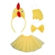 thumbnail image 5 of Conjunto de disfraz de pollo 3D, accesorios para niñas, falda de disfraz de animal para fiesta Amarillo, 5 of 9