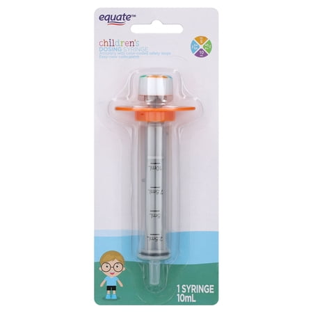 Equate Children's Dosing Syringe, 10 mL
