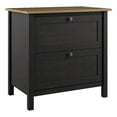 thumbnail image 1 of Mayfield 2 Drawer Lateral File Cabinet in Vintage Black and Reclaimed Pine, 1 of 10