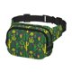 thumbnail image 2 of Fotbe Cactus 1 Cangurera Cuadrada con Estampado de Doble Capa, Bolsa de Cintura Ajustable Mini para Hombres y Mujeres, 2 of 9