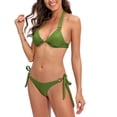 thumbnail image 4 of Elegante traje de baño cómodo para mujer Bikini sólido Traje de baño dividido OAVQHLG3B Store lin121212, 4 of 4