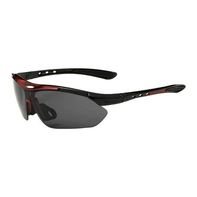 EGNMCR Riding Glasses Outdoor Cycling Sunglasses, UV-Proof And Interchangeable Lens Sunglasses Sun glasses