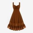 thumbnail image 3 of Mgmyaa Robe Gothique pour Femme Steampunk Vintage Robe Gothique Cintrée Froncée Costume Renaissance Robe Trapèze Fluide Costumes d'Halloween, 3 of 4