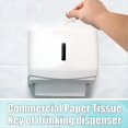 thumbnail image 2 of 18pcs Paper Towel Key Set,Universal Toilet Tissue Dispenser Key Replacement Paper Towel Holder Key with 18 Key Rings, 2 of 6