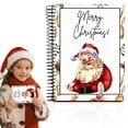 thumbnail image 2 of Christmas Gift Card Book Christmas Booklet Organizer Color Spiral-Bound Merry Christmas Card Book Christma Gift Cards Books Holder for DIY Personalized Xmas Gifts Greeting Card Album Keeper, 2 of 9