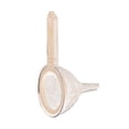 thumbnail image 2 of Filtro de malla para alimentos, embudo para alimentos con colador con mango, colador de malla, embudo de cocina para llenar botellas de leche de soja blanco, 2 of 8
