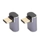 thumbnail image 1 of Adaptador Tipo C ANGGREK 90 Grados 2 Uds Macho A Hembra 40 Gbps, 1 of 8