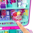 thumbnail image 2 of Pencil Case Set Polly Pocket Mattel 80th Anniversary w/ 3 Dolls, 2 of 7