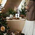 thumbnail image 4 of LIFKOME 50pcs Plastic Number Signs Table Number Cards Easy to Use Place Cards for Wedding Party and Events Convenient and Stylish Seat Tags, 4 of 8