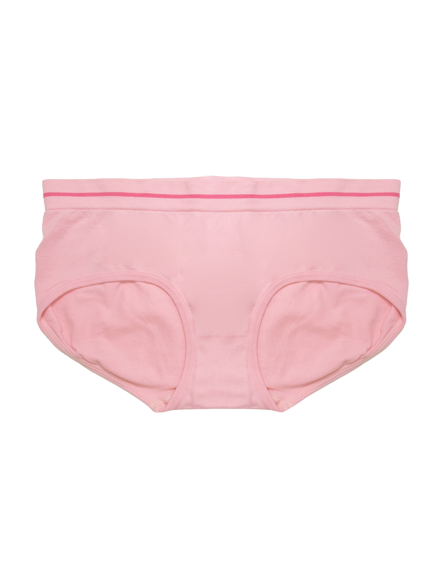 Athletic Works Girls Seamless Brief Underwear, 5-Pack, Sizes S-XL