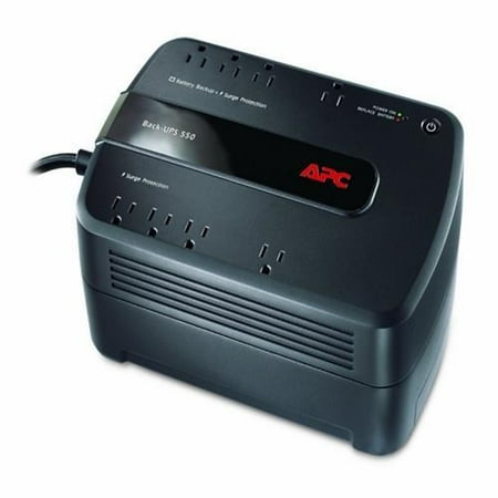 APC Back-UPS ES 550 Battery Backup System, 550Va, 8 Outlets, 365 J ...