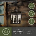 thumbnail image 5 of Vaxcel Yosemite Bronze Motion Sensor Dusk to Dawn Rustic Outdoor Wall Light White Glass, 5 of 10