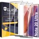 thumbnail image 1 of [Paquete de 3+1] para Google Pixel 7 Pro Protector de pantalla, vidrio templado 9H, compatible con huellas dactilares ultrasónicas, curvado 3D, HD transparente resistente a los arañazos para Google Pi, 1 of 4