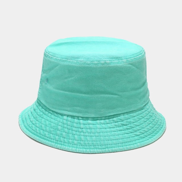 Kelon Chapeaux Bob Liquidation Chapeau de Pêcheur en Polyester Coton Lavé Chapeau de Pêcheur Rétro Chapeau de Pêcheur à la Mode pour Hommes et Femmes Protection Solaire Extérieure Visière de Soleil