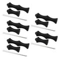 thumbnail image 4 of Archery Bowstring Saver, Silicone Souple Anti-Rupture Bowstring Finger Savers avec Épingle pour la Chasse Noir, Rouge, 4 of 8