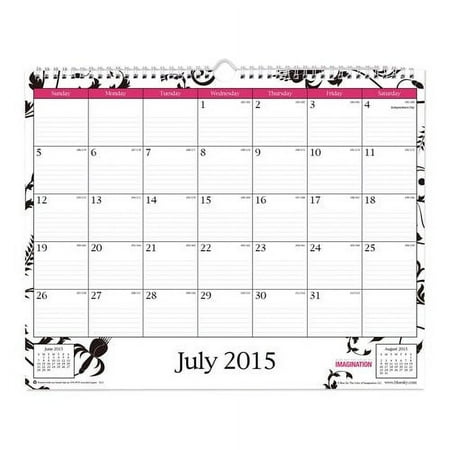 Blue Sky 15" x 12" Wall Calendar