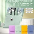 thumbnail image 4 of JoyMoreHome Manicure Set of 7 Personal Care Nail Clipper Kit for Women and Men,Nail Tools with Luxurious Travel Case,Gifts for Men Women Family Friend, 4 of 4