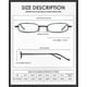 thumbnail image 3 of Blue Light Blocking Reading Glasses for Men & Women, 3-Piece Set with Spring Hinge, Compact Design, 3 of 5