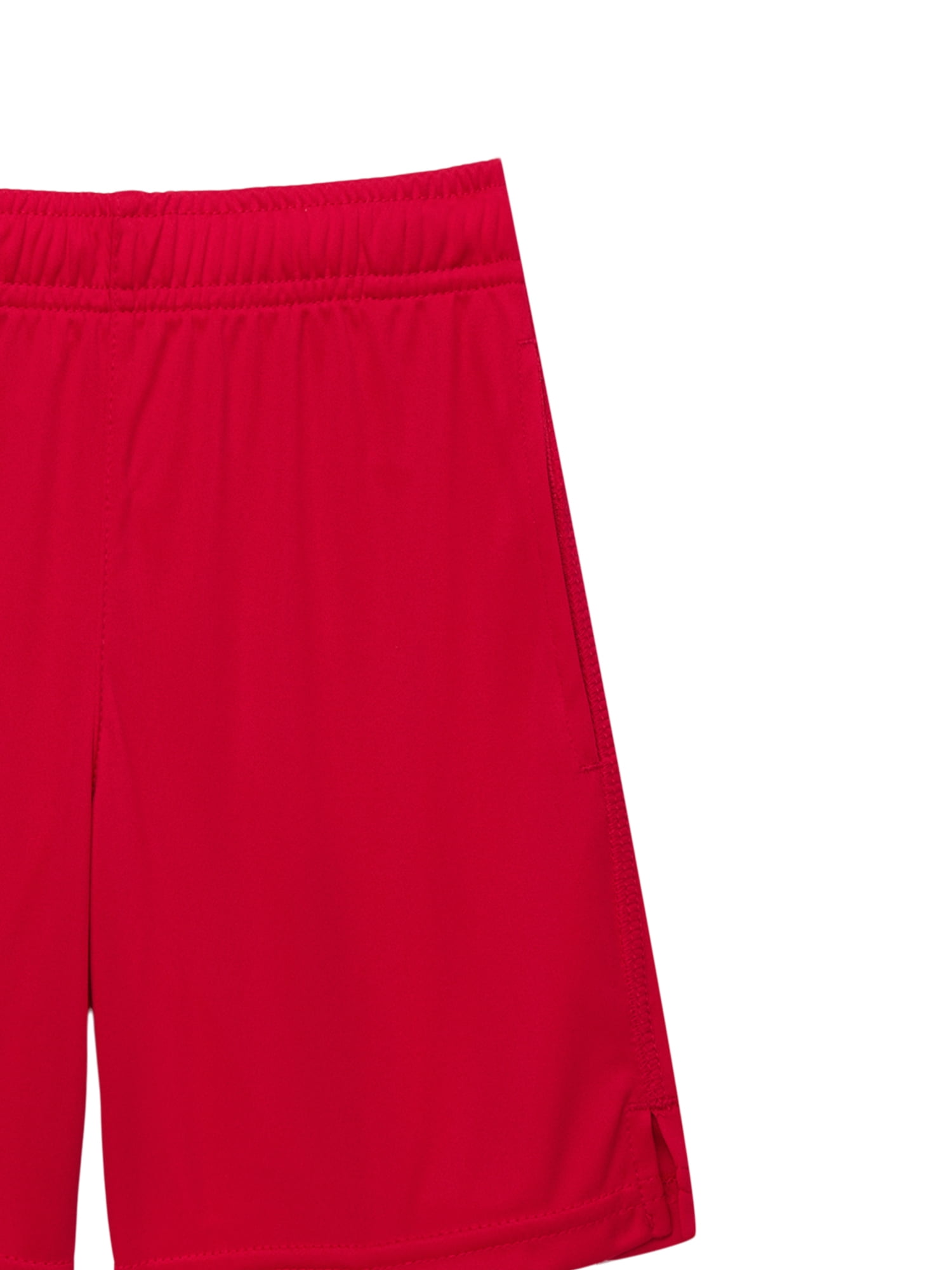 Athletic Works Boys Core Performance Shorts, 5-Pack, Sizes 4-18 & Husky