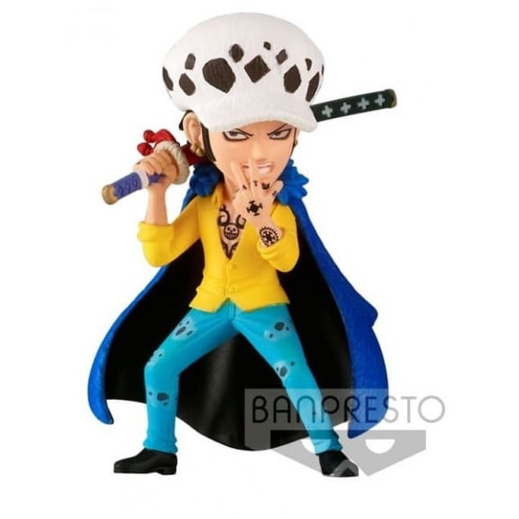 One Piece WCF World Collectable Figure Wanokuni Onigashima 4 Trafalgar D. Water Law Collectible PVC Figure