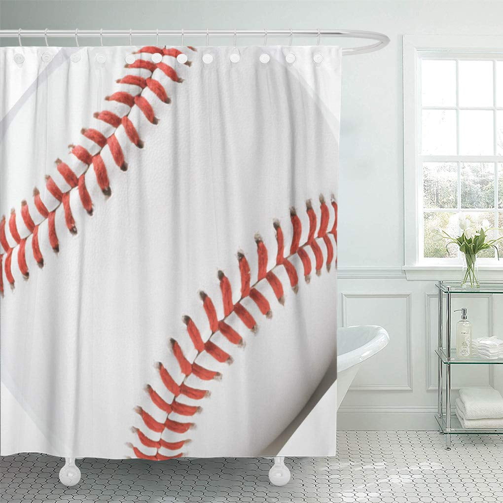 Cynlon Base Baseball Ball Sports Fun Bathroom Decor Bath Shower Curtain 60x72 Inch Walmartcom Walmartcom