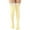 Yellow, variant on Womens Over Knee Suspender Socks With Built In Silk Panty All In One Hosiery For Special Nights U