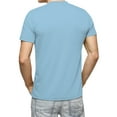 thumbnail image 2 of Ma Croix Mens Crew Neck Short Sleeve Tee Solid Plain Cotton T Shirt Big and Tall Size Available, 2 of 3