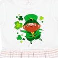 thumbnail image 4 of Inktastic Cute Leprechaun for St. Patrick's Day Girls Toddler Dress, 4 of 5