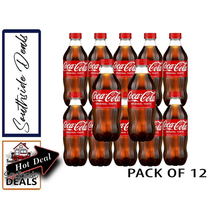 Coca-Cola Soda Pop, 16.9 fl oz, 6 Pack Bottles