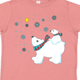 thumbnail image 4 of Inktastic Christmas Polar Bear and Cub with a star Boys or Girls Toddler T-Shirt, 4 of 5