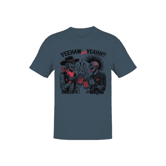 Cheers to Cowboys and Punks Men's T-shirt