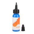 thumbnail image 2 of Tinta para tatuajes profesional Pigmento para tatuajes de coloración rápida y duradera (etiqueta naranja) 29,6 ml (azul), 2 of 9