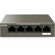 thumbnail image 1 of Conmutador PoE Tenda TEG1105P de 5 puertos Gigabit con 4 puertos PoE+ @63W, 1 of 7