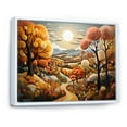 thumbnail image 2 of Designart "Canopy This Countryside Autumnal wall decor II" Landscapes Floater Framed Wall Decor, 2 of 7